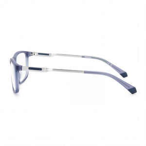 Polaroid Rectangle Sunglasses Men — side view, Non-Polarized Clear lens