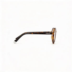 Polaroid Oval Eyeglasses Unisex — front view, Injected