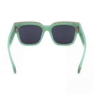 Polaroid Casual Square Sunglasses Unisex — side view, Non-Polarized Grey lens