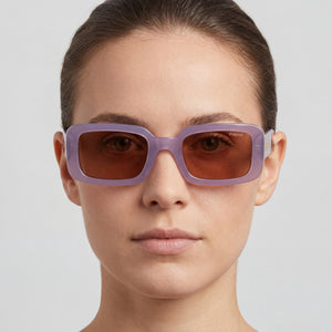 Polaroid Casual Rectangle Sunglasses Women — side view