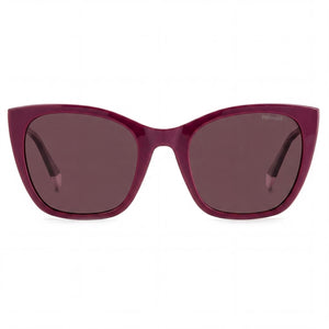 Polaroid Casual Cat Eye Sunglasses for Women — front view, ECO CO-POLYESTER frame