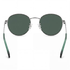 Polaroid Classic Round Sunglasses Unisex — interior view, Tri Acetate Cellulose lens detail