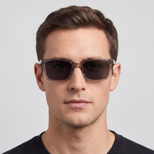 Polaroid Pld 4116/S/X Rectangle Sunglasses Unisex — interior view, Polycarbonate lens detail