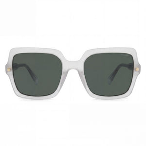 Polaroid PLD 4165/S/X Rectangle Sunglasses for Women — front view, Plastic frame