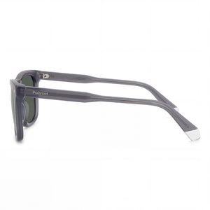Polaroid Pld 4167/S/X Rectangle Sunglasses Women — side view, Polarized Green Polarized lens