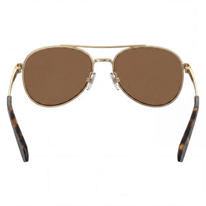 Polaroid Pld 6070/S/X Aviator Sunglasses for Women — interior view, Polarized lens detail