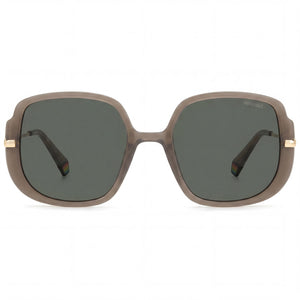 Polaroid PLD 6181/S Square Sunglasses for Women — front view, Polycarbonate frame