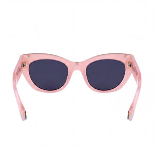 Polaroid PLD 6199/S/X Cat Eye Sunglasses for Women — interior view, Polarized lens detail