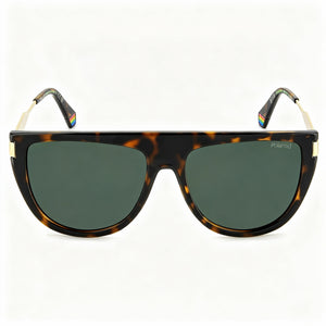 Polaroid Pld 6221/S/X Aviator Sunglasses for Women — front view, Polycarbonate frame