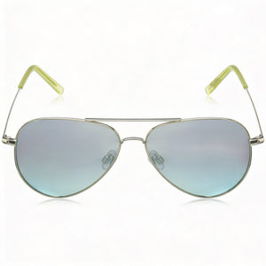 Polaroid Pld 8015/N Aviator Sunglasses Unisex — front view, Metal frame