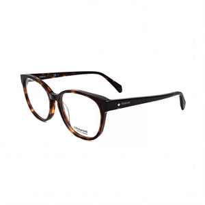Polaroid PLD D371 Havana Rectangle Eyeglasses for Men, Acetate frame