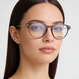 Polaroid PLD D374/G Violet Eyeglasses Women — lifestyle wear, office and reading