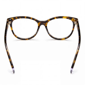 Polaroid Pld D395 Rectangle Eyeglasses for Men — interior view, Polycarbonate demo lenses