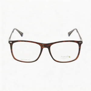 Polaroid PLD D452 Rectangle Eyeglasses for Men — front view, Injected frame