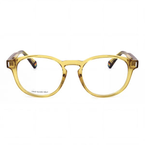 Polaroid PLD D452 Round Eyeglasses Unisex — front view, Injected