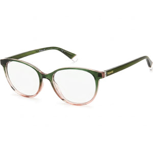 Polaroid PLD D467 Green Cat Eye Eyeglasses for Women, Injected frame