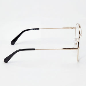 Polaroid Pld D513 Aviator Eyeglasses for Women — front view, Acetate