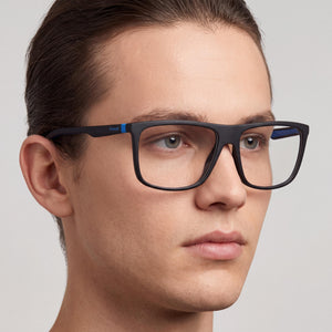 Polaroid Pld D516 Black Eyeglasses Unisex — lifestyle wear, weekend reading and quiet evenings