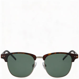 Polaroid Pld1027/S Square Sunglasses Unisex — front view, Plastic Metallic frame