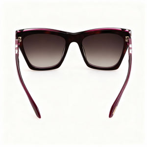 Police Casual Cat Eye Sunglasses for Women — interior view, lens detail
