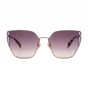 Police SPLL38 Cat Eye Sunglasses for Men — front view, Metal frame