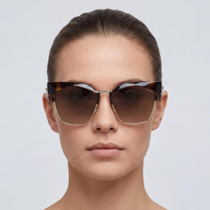 Police Spln59 Havana Sunglasses Women — lifestyle wear, poolside lounging and summer resorts