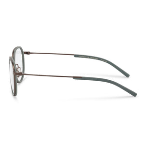 Porsche Round Eyeglasses for Men — front view