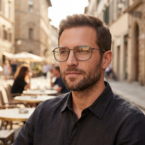 Porsche P8365 Gray Eyeglasses Men — lifestyle wear, office and screen work