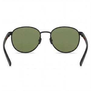 Porsche P8945 Round Sunglasses Unisex — side view, Non-Polarized Green lens