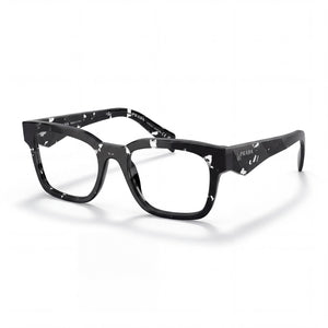 Prada 0PR A10V Multicoloured Rectangle Eyeglasses for Men
