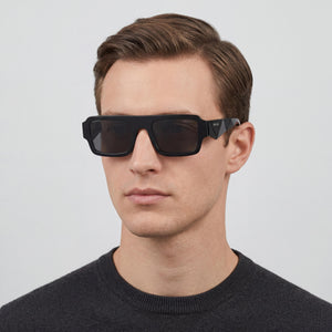 Prada PR A05SF Black Sunglasses Men — lifestyle wear, everyday sun coverage