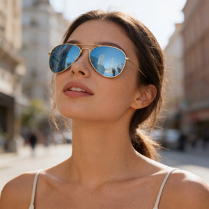 Privé Revaux Aviators Blue Eyeglasses Unisex — lifestyle wear, library reading and research hours