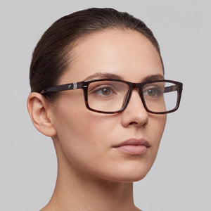 Puma PE0071O Havana Eyeglasses Women — lifestyle wear, morning news and coffee routines