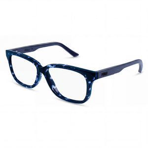 Puma Pj0070oa-002 Blue Rectangle Eyeglasses for Unisex, Acetate frame