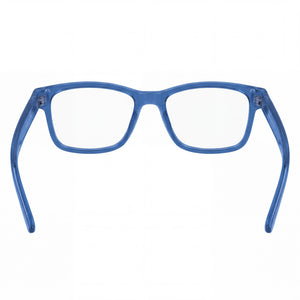 PUMA Pj0082o-010 Rectangle Eyeglasses for Unisex — interior view, Polycarbonate demo lenses