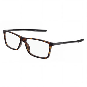 Puma Pu0235o-004 Havana Rectangle Eyeglasses for Men, Metal frame