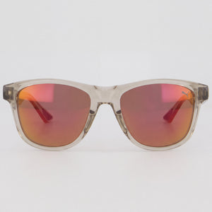 Puma PU0401S Square Sunglasses Unisex — front view, Injection frame