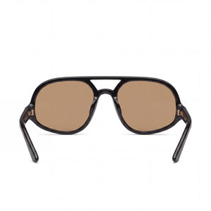 QUAY AUSTRALIA Aviator Sunglasses for Women — front view, Injection frame