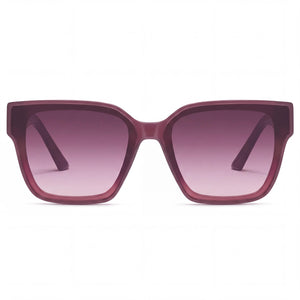 Quay Drive In Square Sunglasses Unisex — front view, Acetate frame