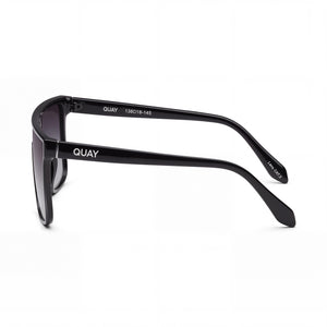 Quay Nightfall Medium Rectangle Sunglasses for Unisex — front view, Injection frame
