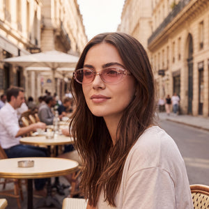 Quay Pink Sunglasses Women — lifestyle wear, beach and water outings