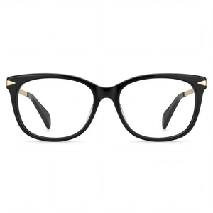 Rag & Bone RNB 3006 Square Eyeglasses for Women — front view, Metal