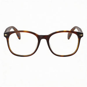 Rag & Bone RNB 3017 Square Eyeglasses for Women — front view, Acetate