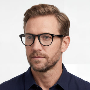Rag & Bone RNB 7003 Black Eyeglasses Men — lifestyle wear, office and reading