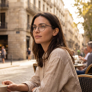 Rag & Bone RNB 7017 Silver Eyeglasses Women — lifestyle wear, office and reading
