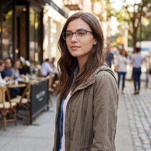 Rag & Bone RNB3022 Blue Eyeglasses Women — lifestyle wear, office and reading