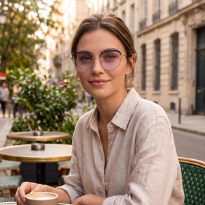 Rag & Bone Rnb3030/G Blue Gold Eyeglasses Women — lifestyle wear, long study sessions and exam periods