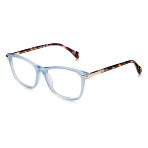 Rag & Bone RNB3031 Blue Rectangle Eyeglasses for Women, Acetate frame