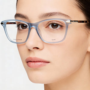 Rag & Bone RNB3031 Blue Eyeglasses Women — lifestyle wear, office and reading