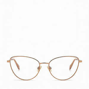Rag & Bone RNB3047 Cat Eye Eyeglasses for Men — front view, Titanium